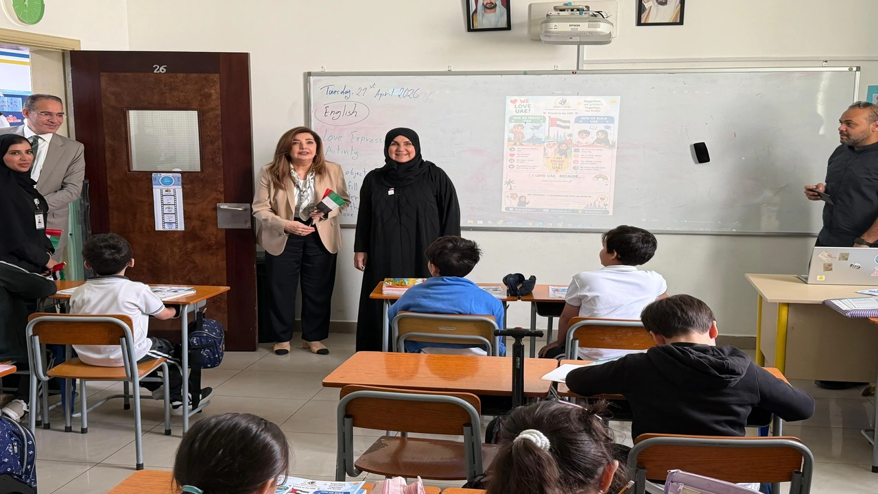 جولة ميدانية ترافق فريق الشارقة للتعليم الخاص بالمدارس بعد عودة التعليم الحضوري